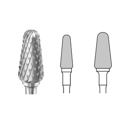 Bur H79GE Conical Tungsten Carbide Laboratory Plaster Bur