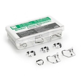 Fabric Retractor Kit 1054 – 6 Pieces for Dental Procedures