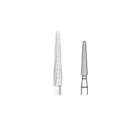 Komet Bur K261GSQ Soft Acrylic Ceramic Bur for Dental Applications