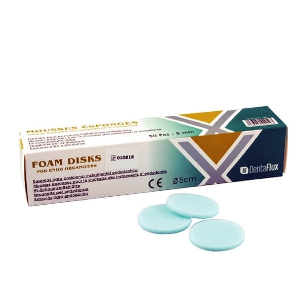 DE5 Foam Discs 50 pcs for Endodontic Procedures