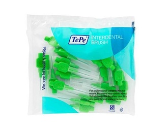 Green Interdental Brushes 0.8mm Diameter – Pack of 25