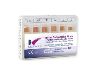 m-G-Fill Pink Pirate Gutta-Percha Points – Pack of 100