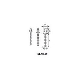 Vario Long Titanium Threaded Dental Posts – Pack of 10