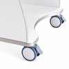 Dental Mobile Cart with Acrylic Cabinet and PVC Inner Drawer