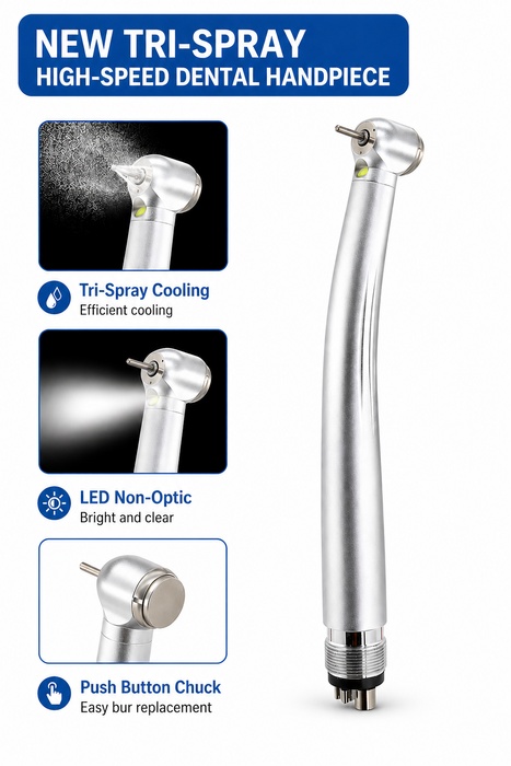E-generator low speed internal handpiece