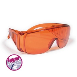 Orange Polymerization Protective Glasses for Dental Professionals
