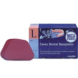 Bottom Pink Base Plates for Dentures, 100 Pieces