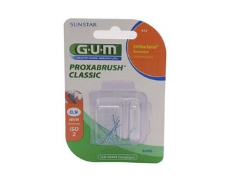 GUM Proxabrush Classic Interdental Replacement Brushes, 8 Units