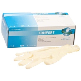 Comfort Powder-Free Latex Gloves – 100 Pieces