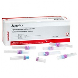 Septoject Sterile Disposable Dental Needles - Pack of 100