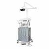 Dental mobile cart with air compressor and LED Light