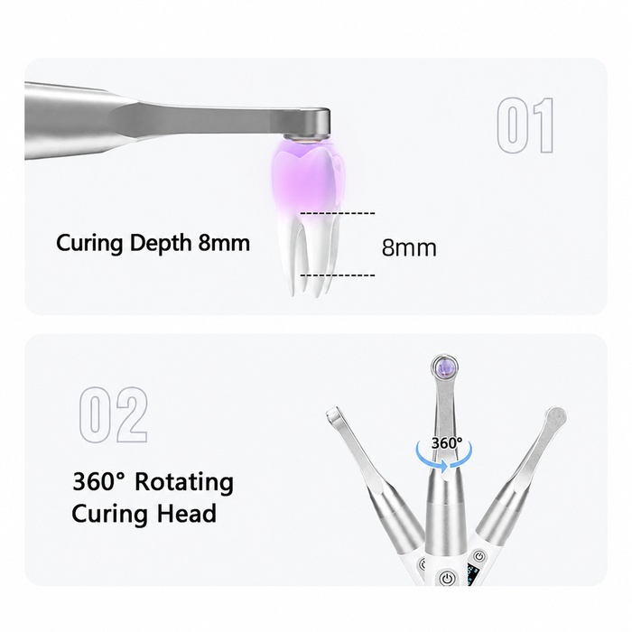 LED Curing Light 1 sec Curing