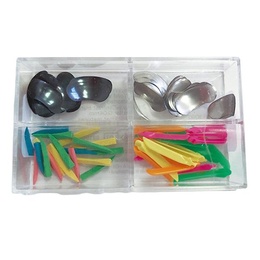 Posterior Restoration Wedge and Die Try-In Kit for Precise Dental Procedures