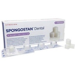 SPONGOSTAN Haemostatic Sponge Box of 24 Pieces for Dental Surgery