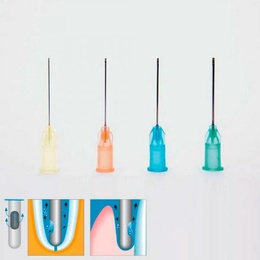 MAX-I-PROBE Irrigation Needles Pack of 40 for Dental Use