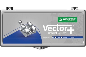 Vector Metal Bracket Roth/Andrews/MBT .018" Slot (10 Units)