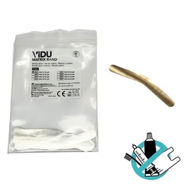Stainless Steel Matrix Bands for Dental Restorations - 12 Pack