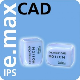 IPS e.Max CAD InLab MO Lithium Disilicate Ceramic Blocks - 5pcs