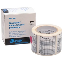 FlexMaster Control Stickers for Endodontic Files – Pack of 250