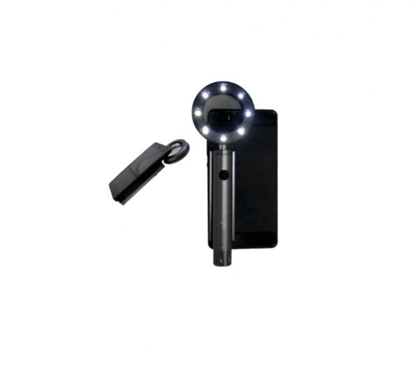 Magnifying Glass with Light for Colour Photography