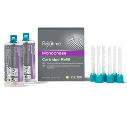 Flexitime Monophase Dental Impression Silicone Refill 2x380ml