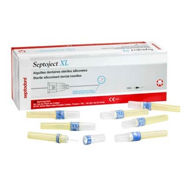 Septoject XL: Sterile Disposable Needle (100 pcs)