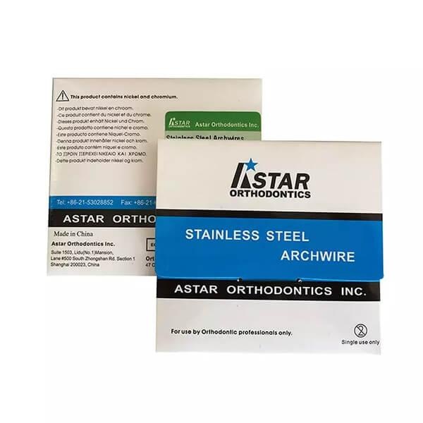 Aesthetic Round Natural Shape Steel Archwires - 5 Pieces