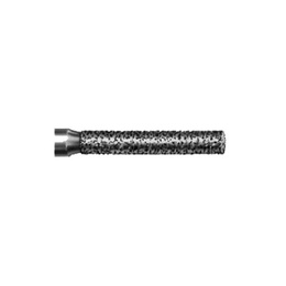 Milling Cutter 837 Flat Cylinder Diamond Turbine Burs - 5 Pieces