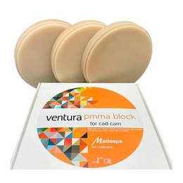 Ventura PMMA Block 98 mm for Temporary Dental Restorations