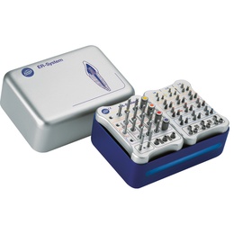 ER SYSTEM 4234A.0 Storage Box with Trays for Dental Pins and Posts