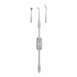 16.5 cm Stainless Steel Bridge and Crown Extractor