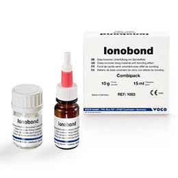 Ionobond Glass Ionomer Cement Kit 10g Powder + 15ml Liquid