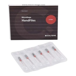 H-Files B6 Hedstroem Endodontic Files Set of 6