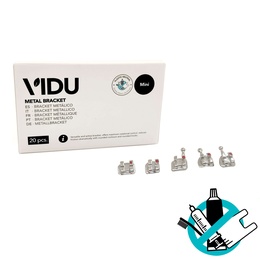 Mini Roth Metal Brackets Kit – 20 Pieces for Orthodontic Treatment