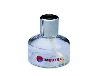 Alcohol Lamp with Glass Reservoir and Stainless Steel Ignition