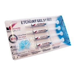 Ortho Blue Silica-Free 37% Phosphoric Acid Etching Gel 4 x 1.2ml Syringes