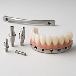 All on 6 (include zirconia crown, gum porcelain)