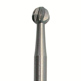 1RF.HP Stainless Steel Ball End Bur for Dental Handpieces, 5 pcs