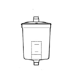 Container for Paper Filter Bags for Dental Equipment