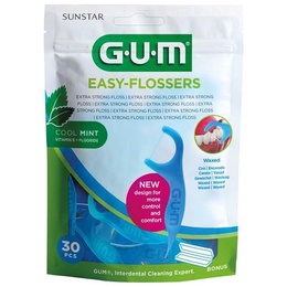 Gum Easy-Flossers Dental Floss Applicators, 30-Pack