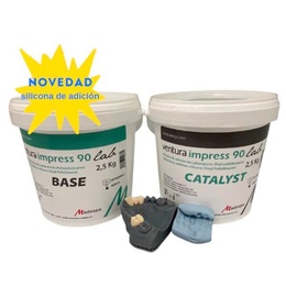 Ventura Impress 90 Lab Addition Silicone Kit 5 Kg (2.5 Kg Base + 2.5 Kg Catalyst)