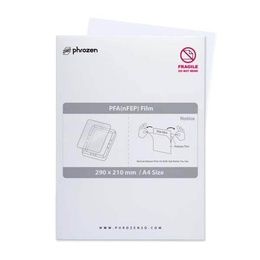 PFA (nFEP) 3D Printing Film A4 210 x 290 mm for Dental 3D Printers