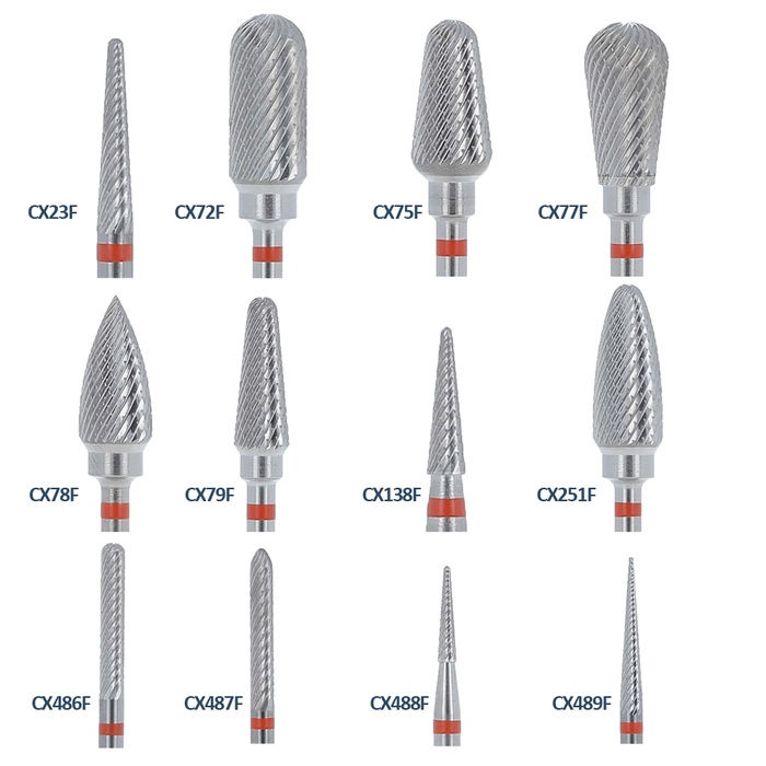Carbide Burs for Metal and Acrylic (PM)