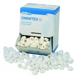 Adjustable White Nitrile Covers for FG and CA Dental Handpieces, 500 pcs