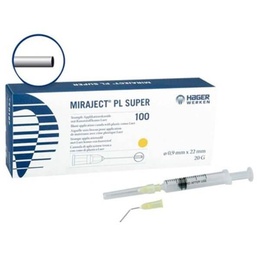 MIRAJECT PL SUPER Application and Irrigation Cannulas 0.9 x 22 mm, 100 pcs