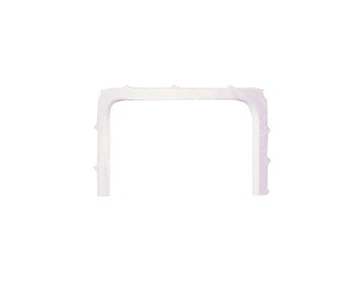 Sterilizable Plastic Cofferdam Carrier Arch for Endodontic Isolation
