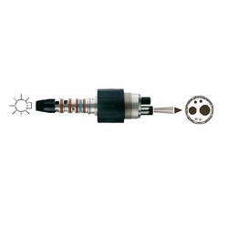 R Type Dental Turbine Coupling with Integrated LED Light