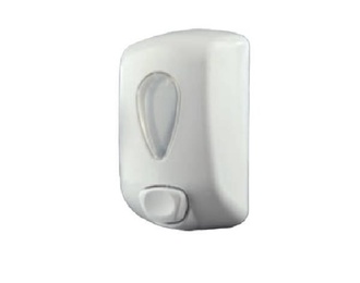 Javea White Refillable Hand Disinfectant Dispenser 0.9 L