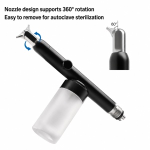 Dental Sandblasting Gun for Teeth Cleaning and Polishing