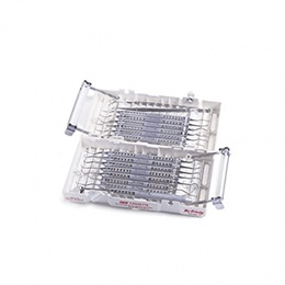 Resin Double Level Dental Cassette for Instrument Organization